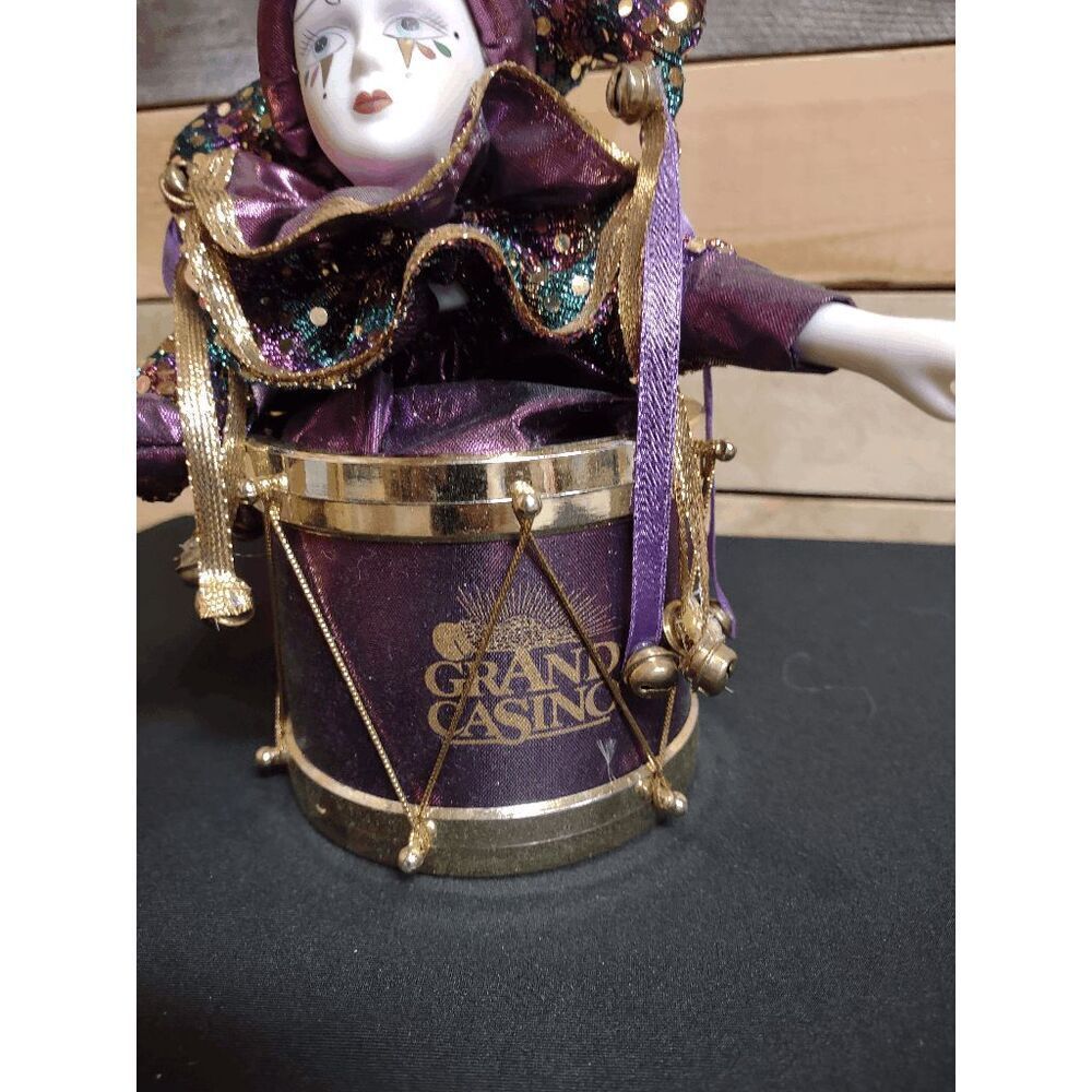 Purple Jester Figurine - Picture 3 of 3